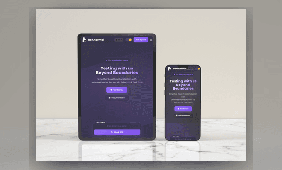 BeAnormal ana ekran goruntusu