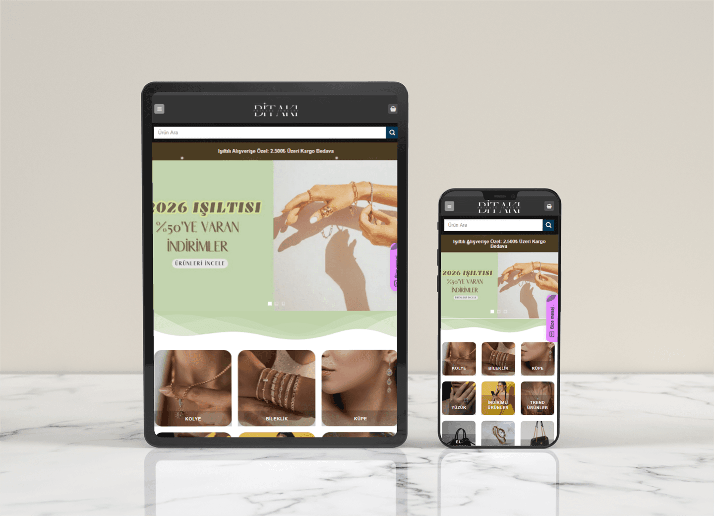 Bitaki masaustu ekran goruntusu