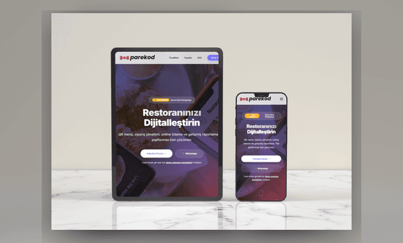 PareKod ana ekran goruntusu