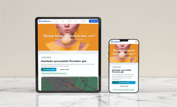 Ustasen ana ekran goruntusu