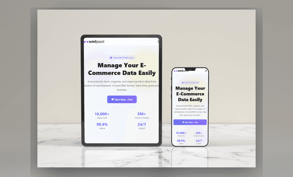 XMLPool ana ekran goruntusu