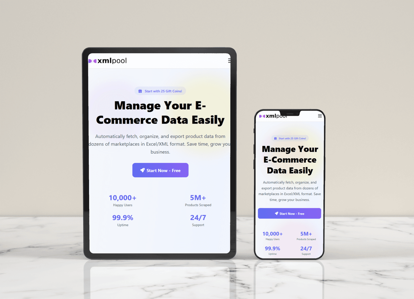 XMLPool masaustu ekran goruntusu